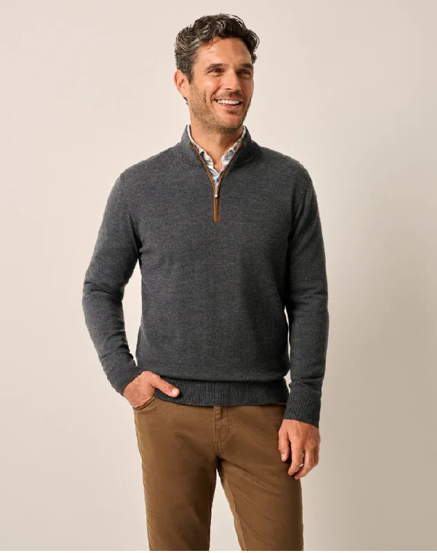 Johnnie-O Raynor Merino 1/4 Zip Sweater