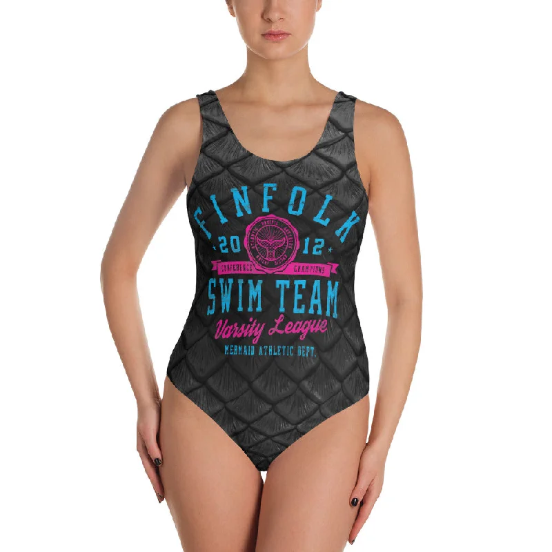 Finfolk Swim Team One-Piece Swimsuit