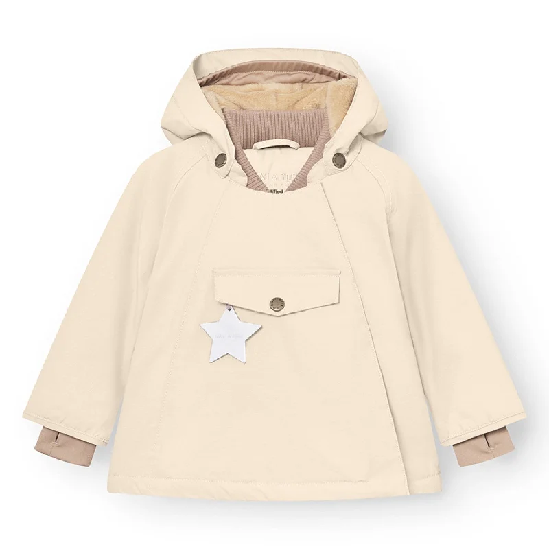 Mini A ture Angora cream Wang Fleece Winter Jacket