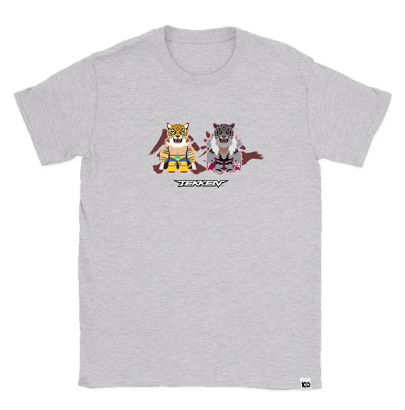 TEKKEN - 'CUTE ASS TEKKEN King/Armor King' T-Shirt - Grey