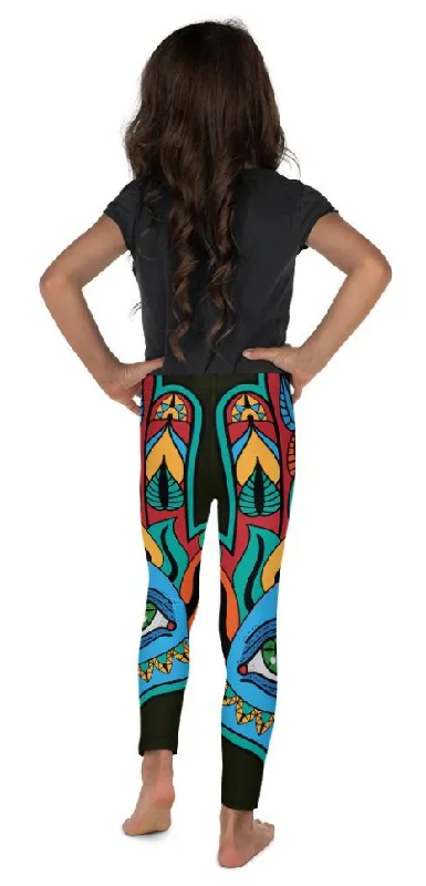 Colorful Eye Symbol Kid's Leggings