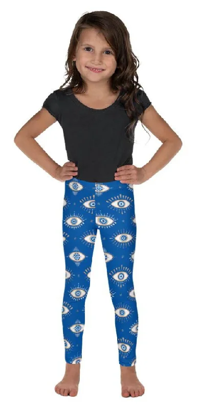 Evil Eye Pattern Kid's Leggings