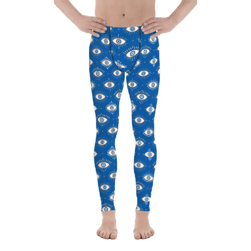 Evil Eye Pattern Men's Leggings