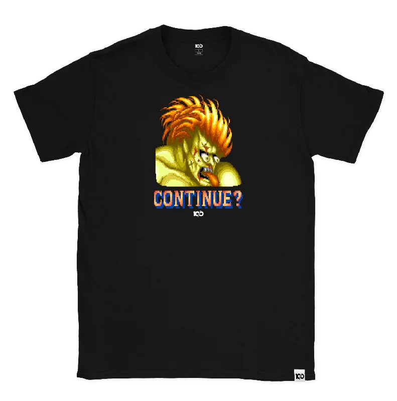 STREET FIGHTER - 'Continue? Blanka' T-Shirt - Black