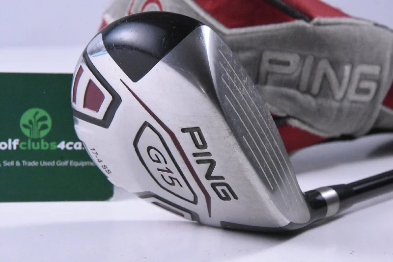 Ping G15 #3 Wood / 15.5 Degree / Regular Flex Aldila Serrano 75 Shaft