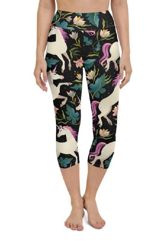 Magical Unicorn Yoga Capris