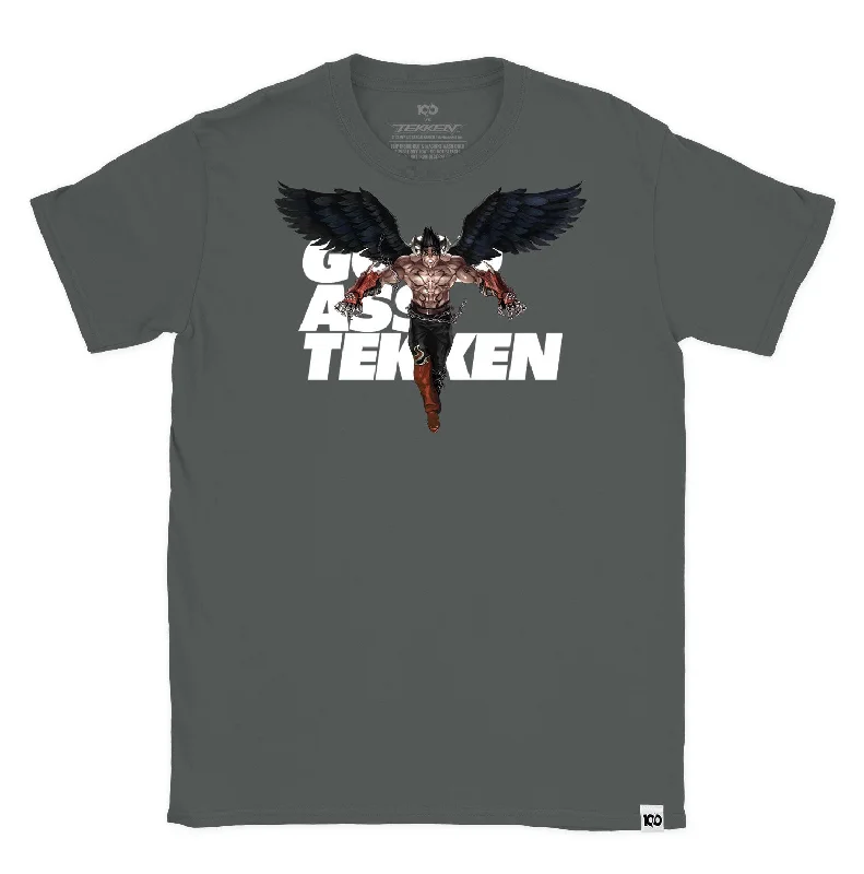 TEKKEN - 'GOOD ASS TEKKEN Devil Jin' T-Shirt - Charcoal