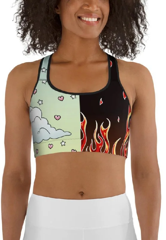 Lil Angel & Lil Devil Sports Bra