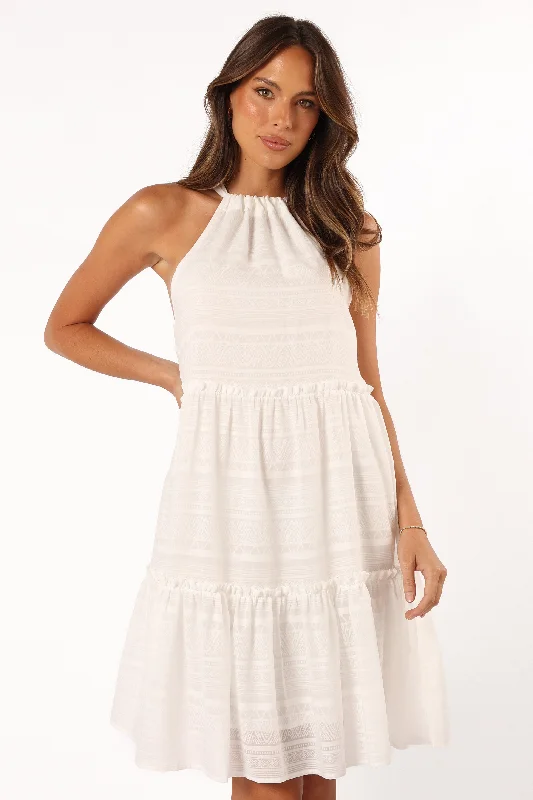 Linde Dress - White