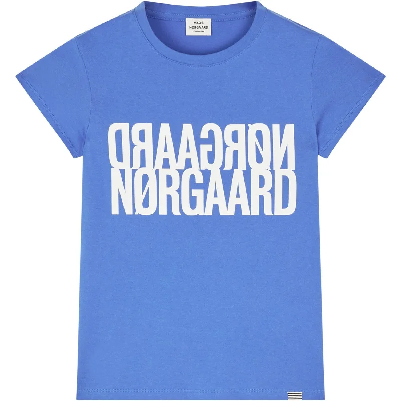 Mads Nørgaard Amparo Blue Single Organic Tuvina Tee