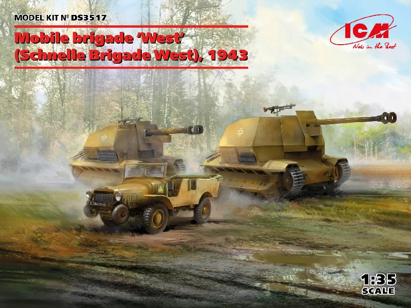 ICM 1/35 Mobile Brigade 'West' Model Set