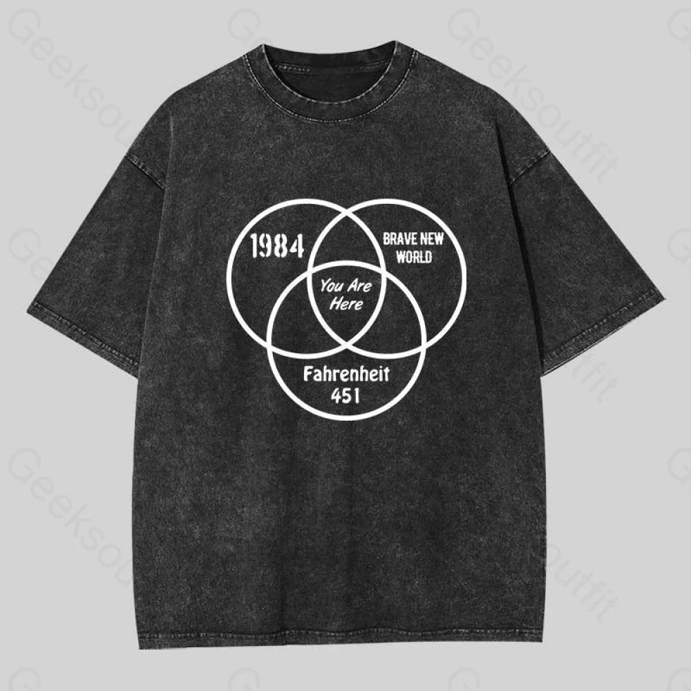 You Are Here Washed T-Shirt