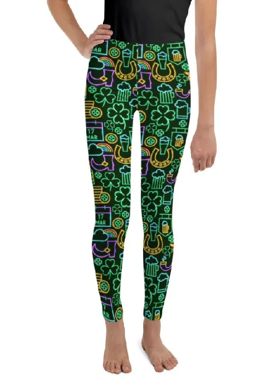 St. Patrick's Celebration Youth Leggings