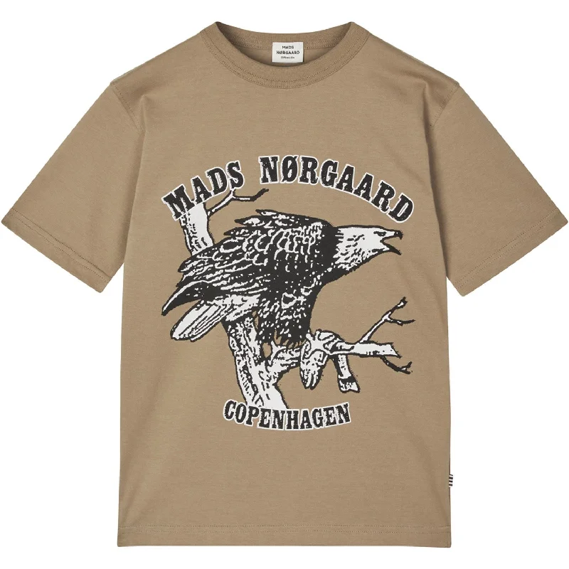 Mads Nørgaard Lead Gray Printed Tee Theo Tee