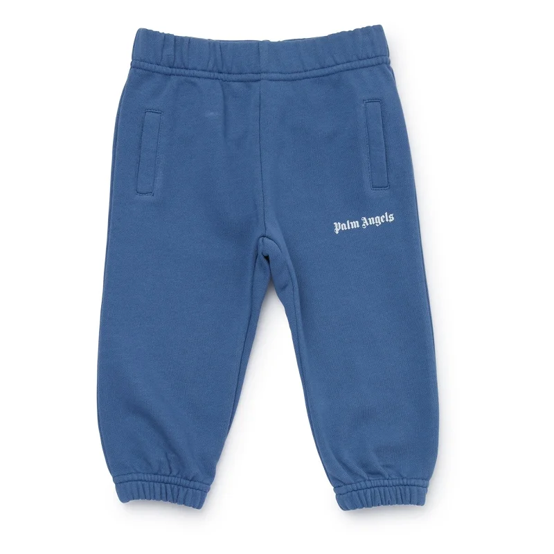 Blue Logo Sweatpants