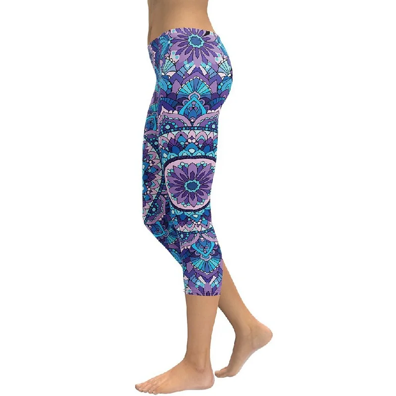 Mosaic Pattern Capris