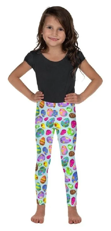 Easter Egg Pattern Kid's Leggings