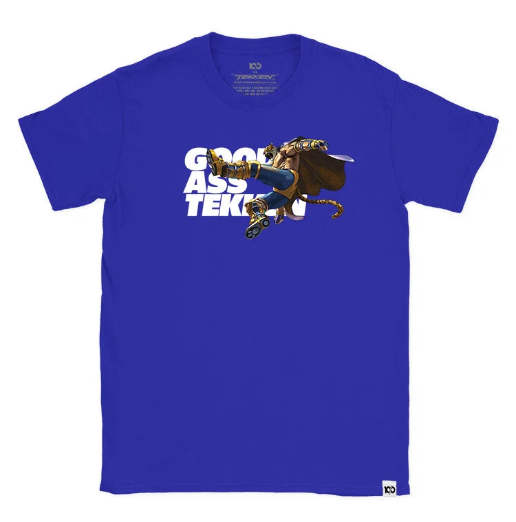 TEKKEN - 'GOOD ASS TEKKEN King' T-Shirt - Royal Blue