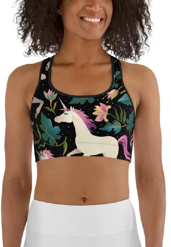 Magical Unicorn Sports Bra