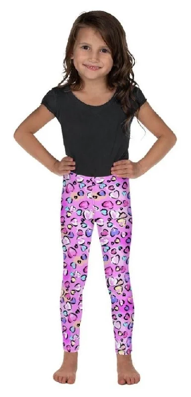 Artsy Heart Kid's Leggings