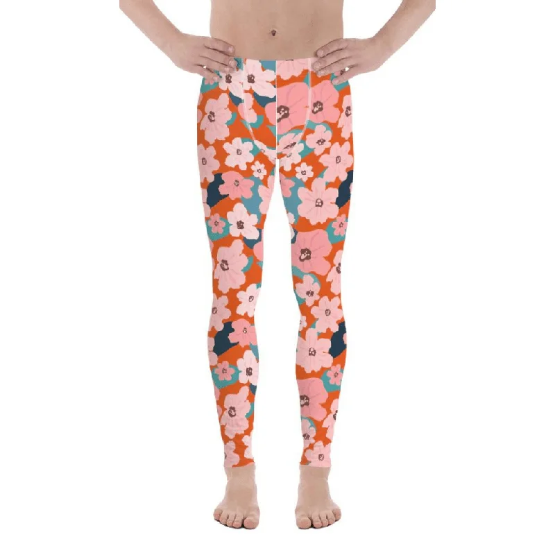 Vintage Floral Men's Leggings