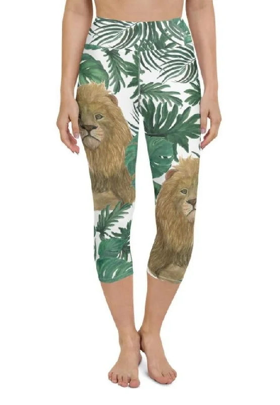 Lion Yoga Capris