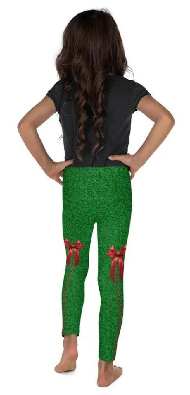 Cute Christmas Bow Kid's Leggings