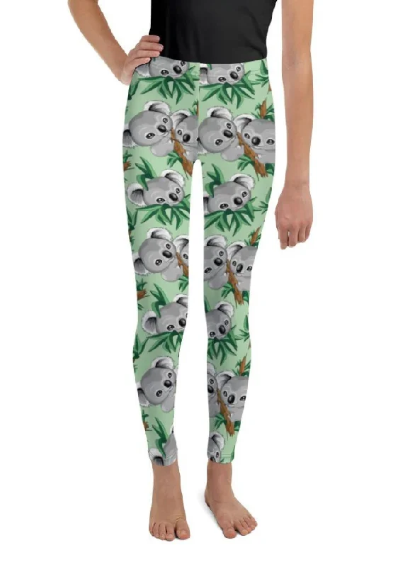 Cute Koala Youth Leggings