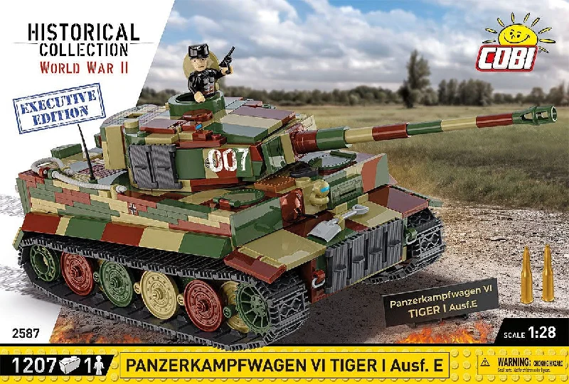 Cobi 1:28 Scale Panzerkampfwagen VI Tiger I Ausf. E - Executive Edition