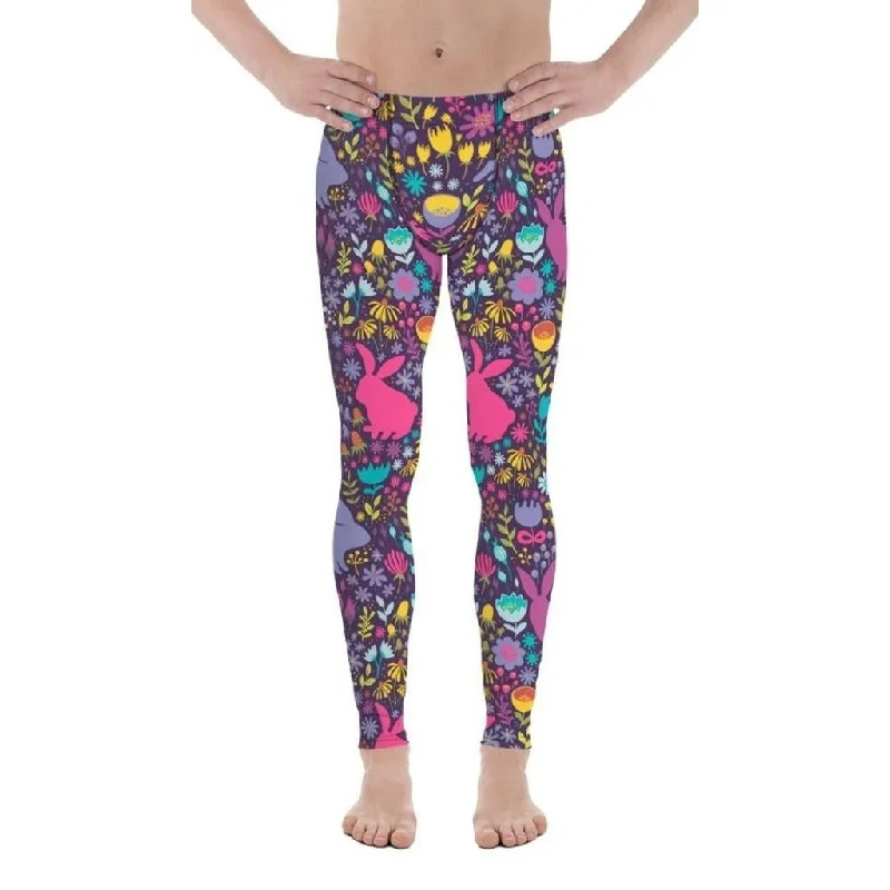 Easter Garden Men's Leggings