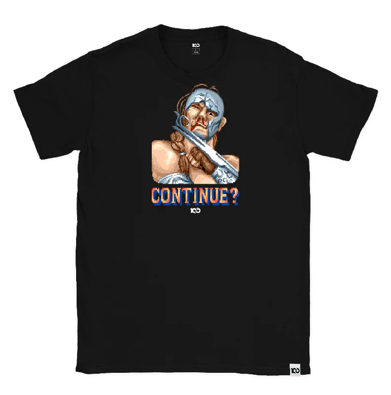 STREET FIGHTER - 'Continue? Vega' T-Shirt - Black