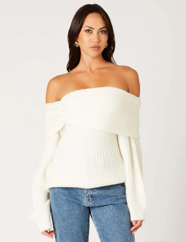 Momo Sweater, Ecru