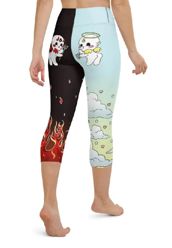 Lil Angel & Lil Devil Yoga Capris