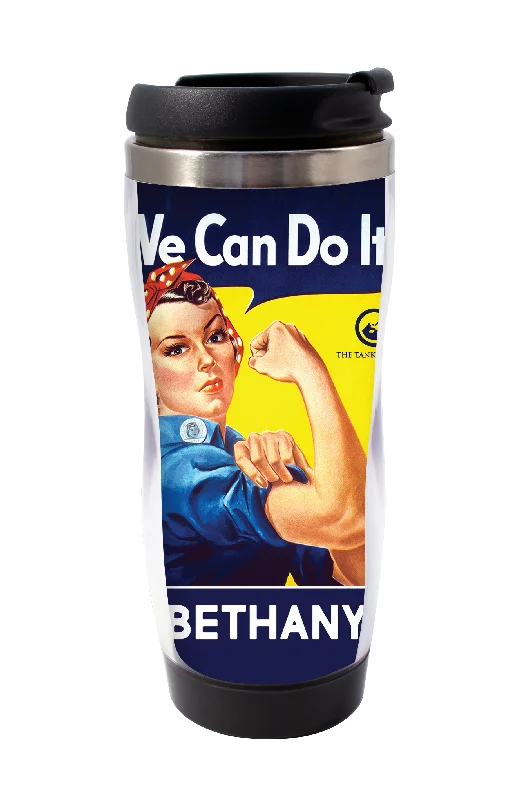 We Can Do It Personalised Travel Mug