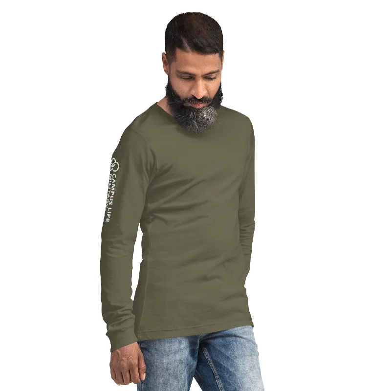 Campus Life Military Unisex Long Sleeve Tee