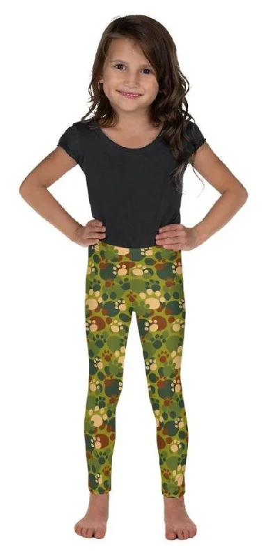 Paw Camo Kid's Leggings