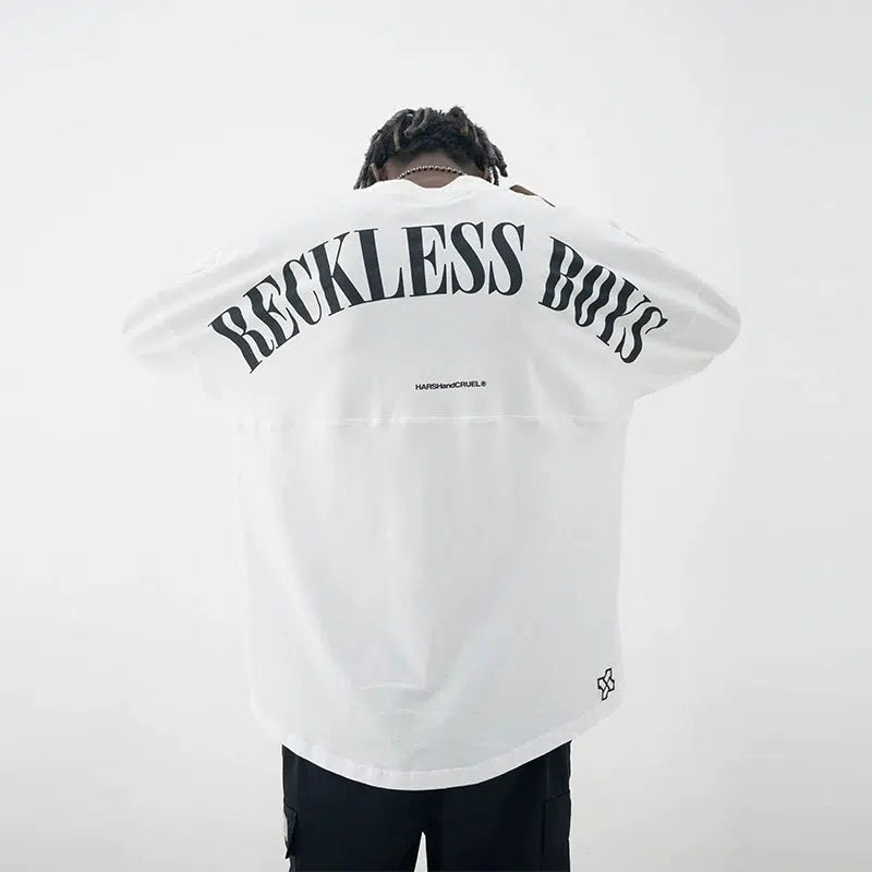 Reckless Boys Print Pullover