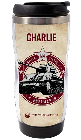 Sherman M4 Personalised Travel Mug