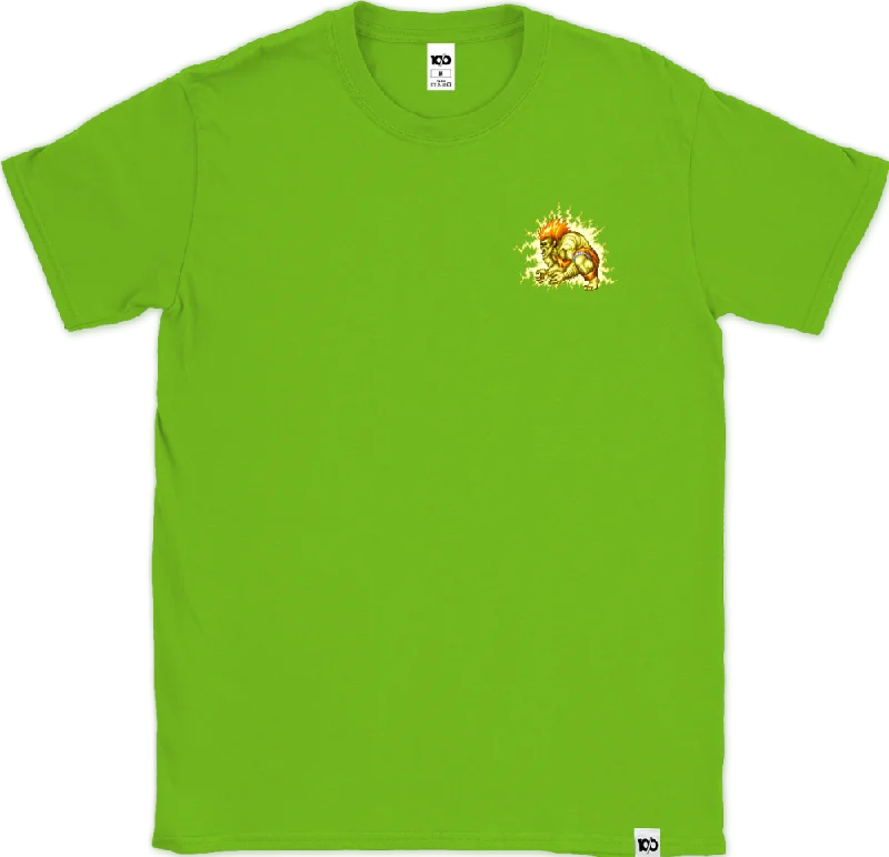 STREET FIGHTER - 'Electrifying' T-Shirt - Green