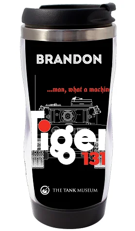 Tiger 131 Personalised Travel Mug