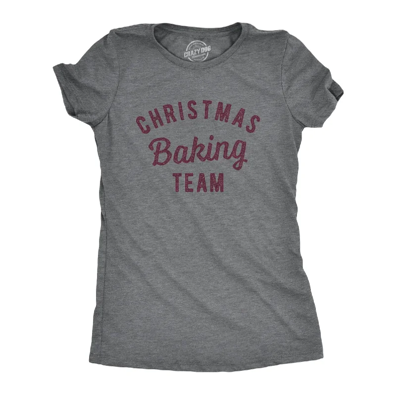 Christmas Baking Team Women's T Shirt