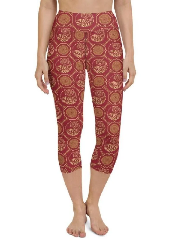 Chinese New Year Yoga Capris