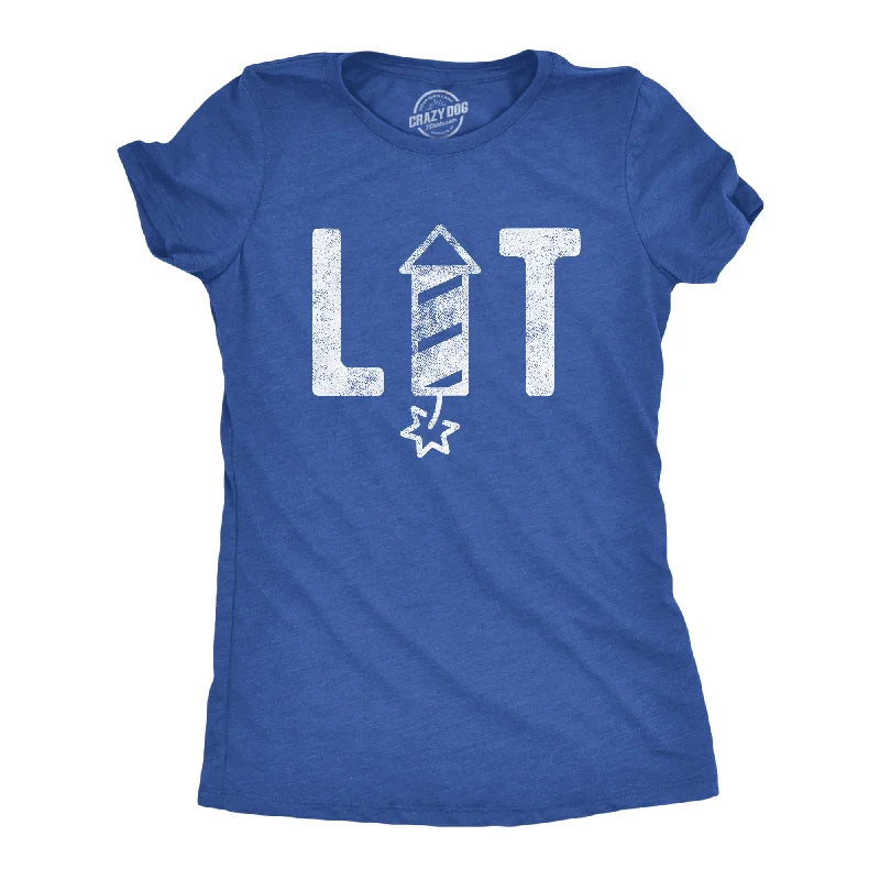 Lit Firework Women's T Shirt