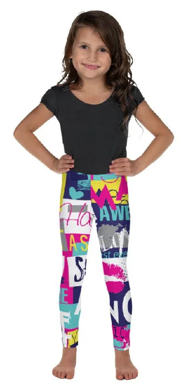 Cool Slogan Kid's Leggings