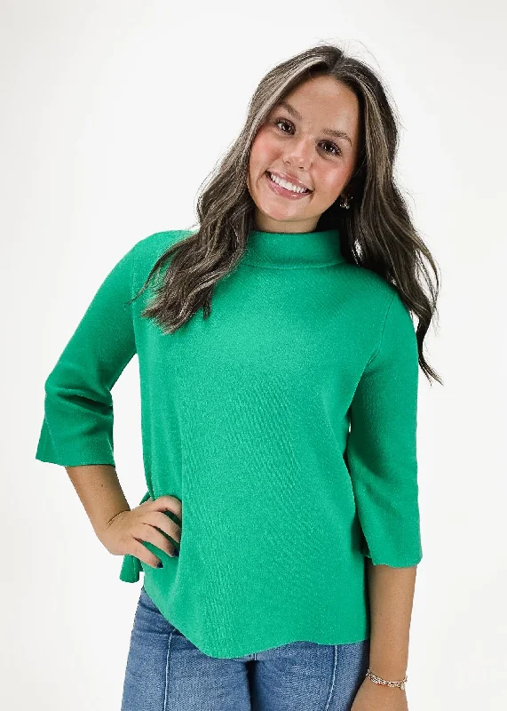 Julie Mock Neck Sweater