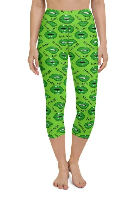 Lucky Irish Yoga Capris