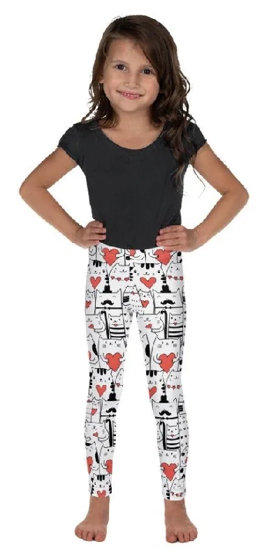 Kitties in Love Kid's Leggings