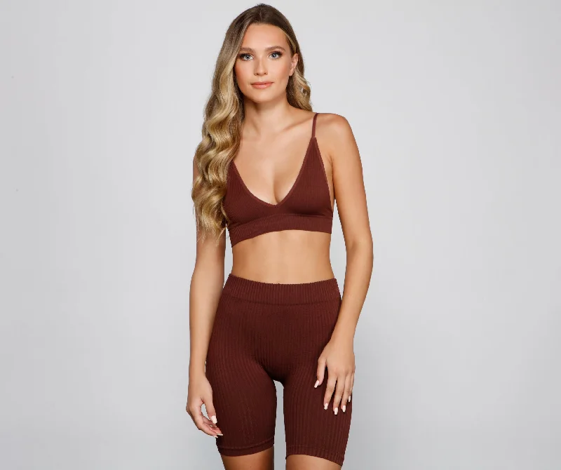 Trendy Essential Seamless Bralette