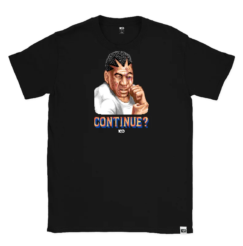 STREET FIGHTER - 'Continue? Balrog' T-Shirt - Black