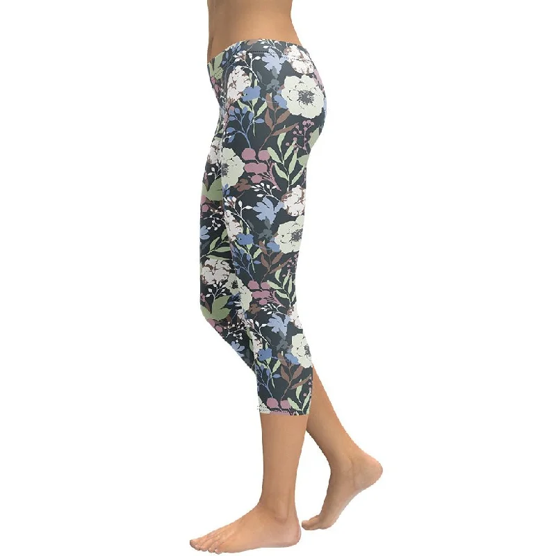 Cool Floral Capris